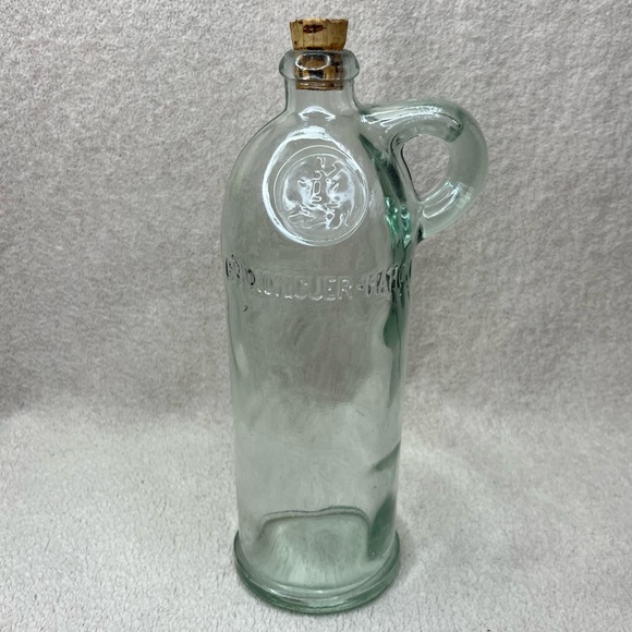 Other - Vintage Glass Bottle w/Cork Gin Xoriguer-Mahon-Menorca, Spain-16oz-Vtg-90s-Retro